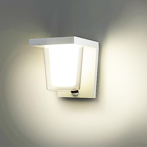 Flornia LED Outdoor Wall Light with Motion Sensor – 13.5W IP44 Aluminum