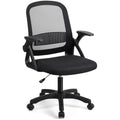 T-THREE Ergonomic Mesh Office Chair - Adjustable Swivel Desk Seat, Black