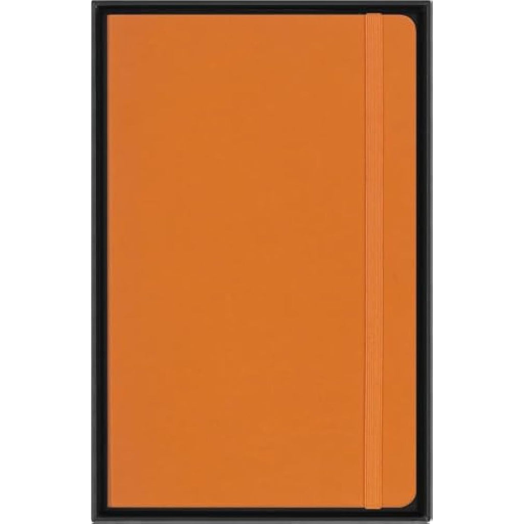 Moleskine Vegan Leather Notebook | Large 13x21cm Soft Cover – Orange