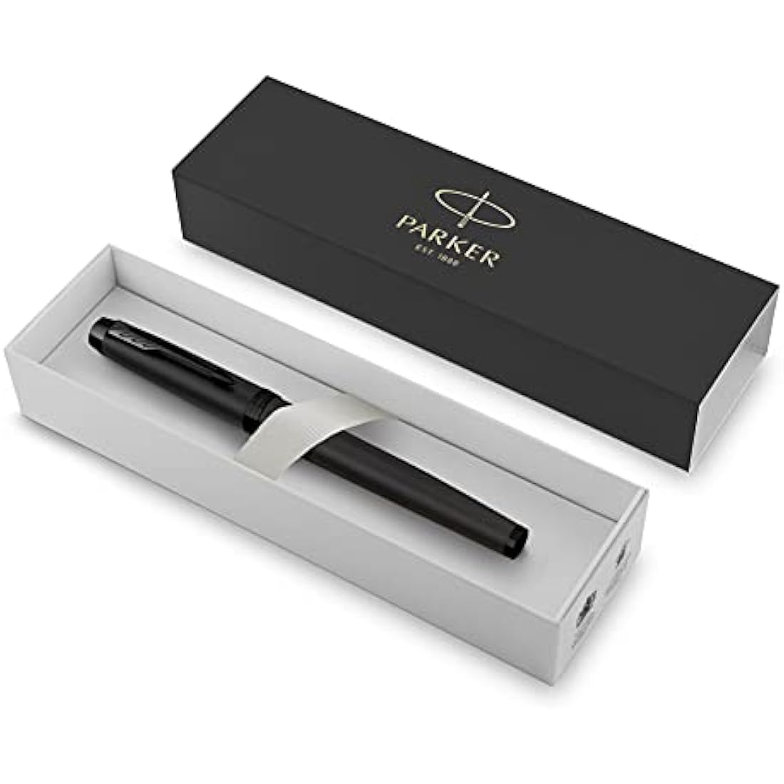 Parker IM Rollerball Pen – Matte Black Fine Point Luxury Stationery