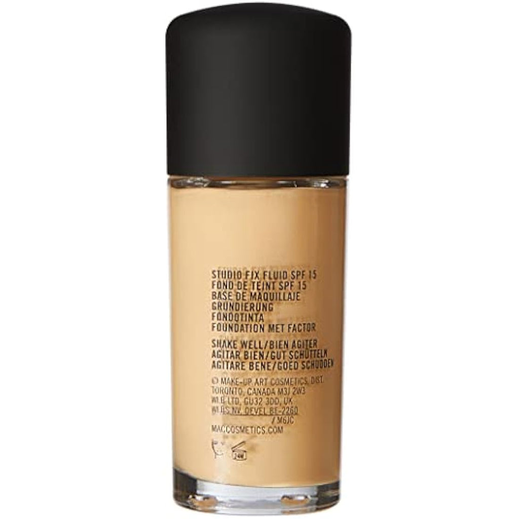 MAC Studio Fix Fluid Foundation SPF 15 - NC20 Matte Liquid Makeup 30ml