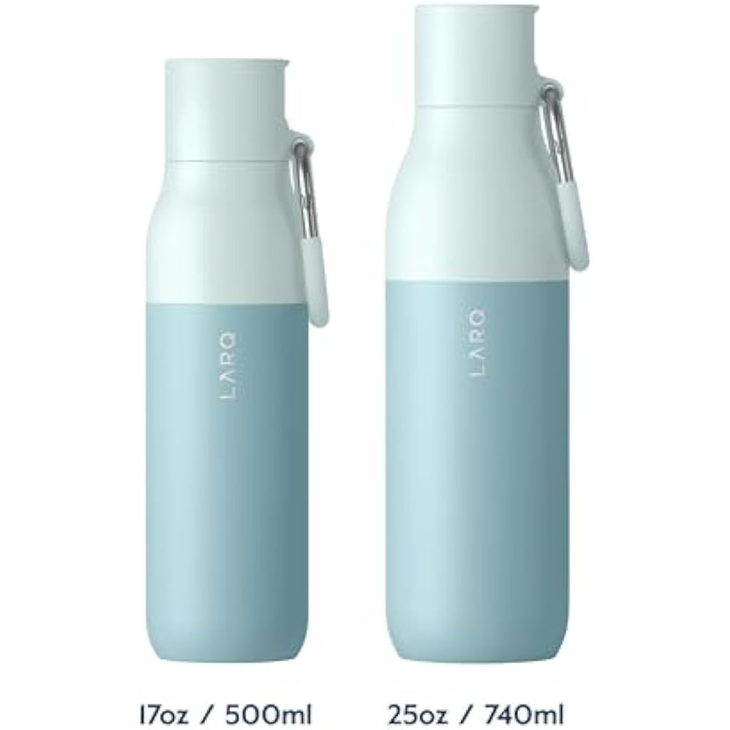 LARQ Flip Top 17oz Insulated Stainless Steel Water Bottle – Seaside Mint