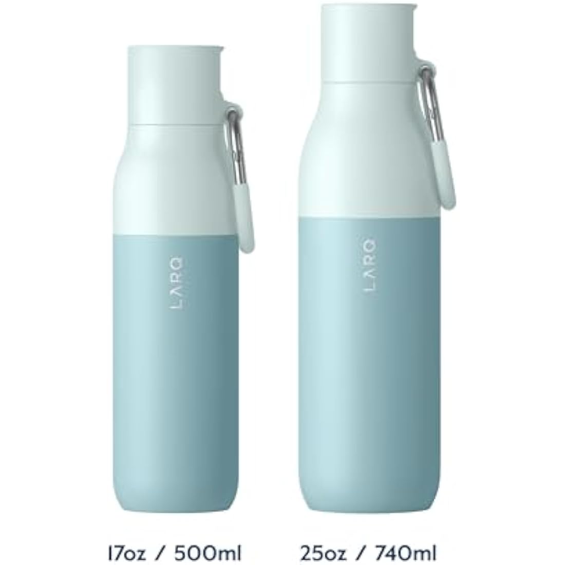 LARQ Flip Top 17oz Insulated Stainless Steel Water Bottle – Seaside Mint
