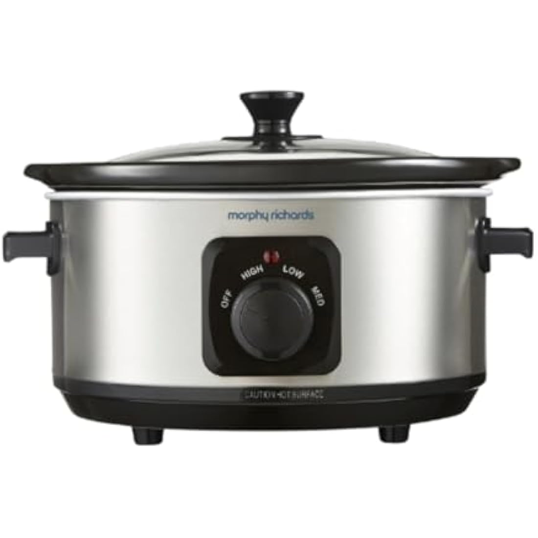 Morphy Richards 3.5L Slow Cooker – Stainless Steel Ceramic Pot