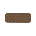 MSV Premium Non-Slip Shower Mat – Brown Rose Scented – 36 x 97 cm