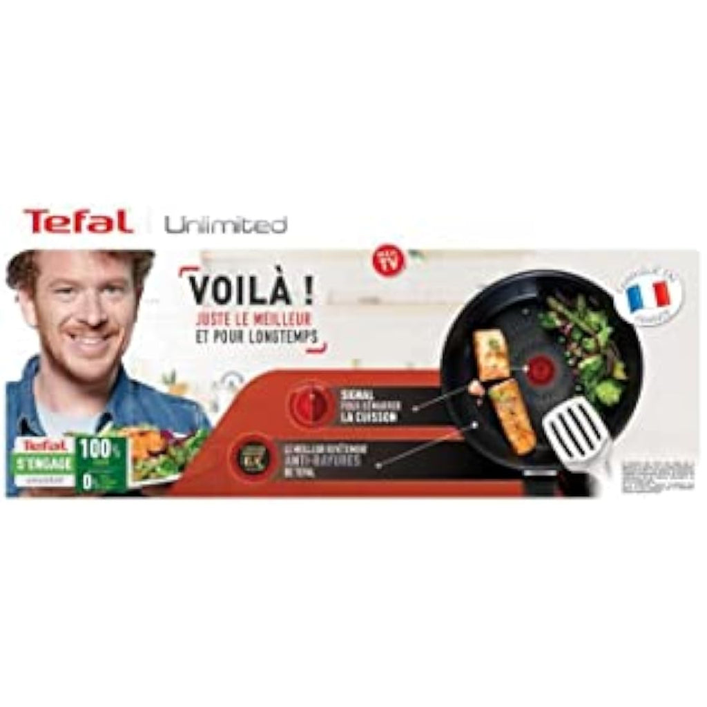 Tefal Unlimited Nonstick Crepe Pan – 25cm Gourmet Kitchen Skillet