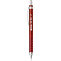 rOtring Tikky Retro Mechanical Pencils | 0.7mm 2B Red Barrel | 12 Count