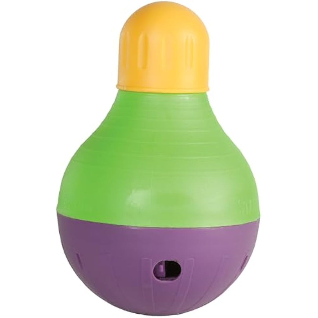 Starmark Bob-a-Lot Interactive Dog Toy & Puzzle Slow Feeder – Large