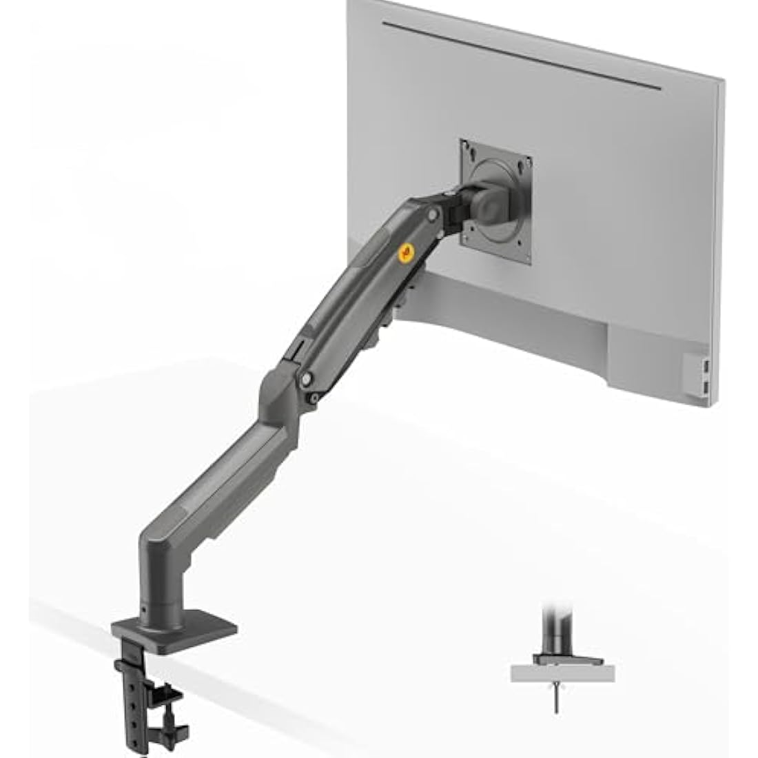 NB North Bayou Gas Spring Monitor Arm for 17-30 Inch Screens | F80 Mount