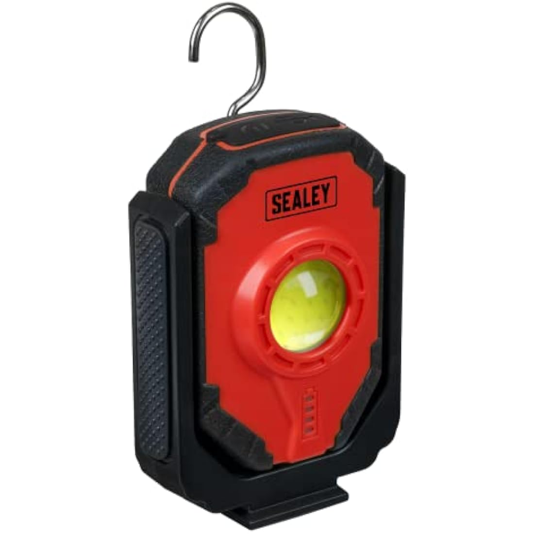 Sealey 15W COB LED Rechargeable Worklight - Portable LED315 Black/Red