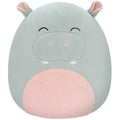 Squishmallows Harrison the Grey Hippo – 12-Inch Medium Plush Toy