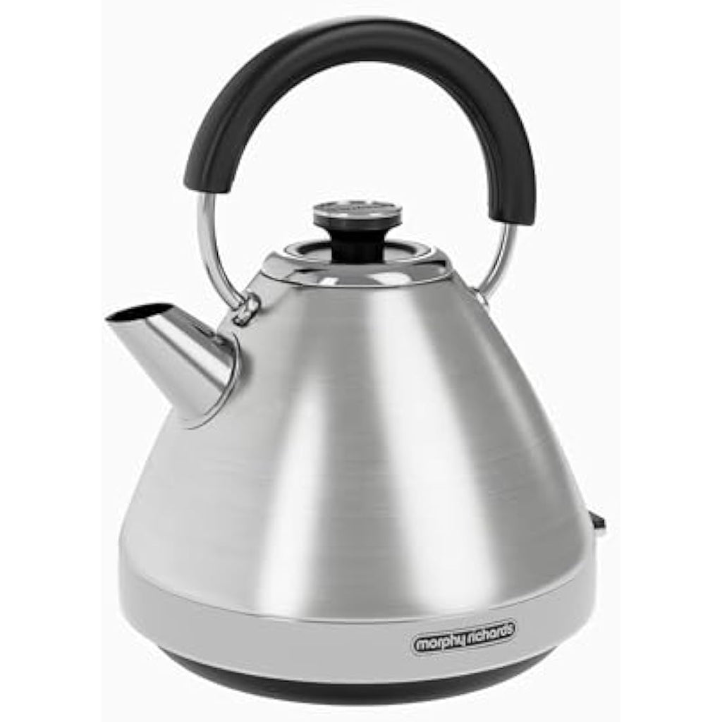 Morphy Richards Venture Pyramid Kettle | 1.5L Rapid Boil Stainless Steel