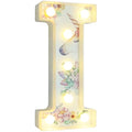 Vimlits Unicorn LED Light Up Letter I – Warm White Alphabet Sign