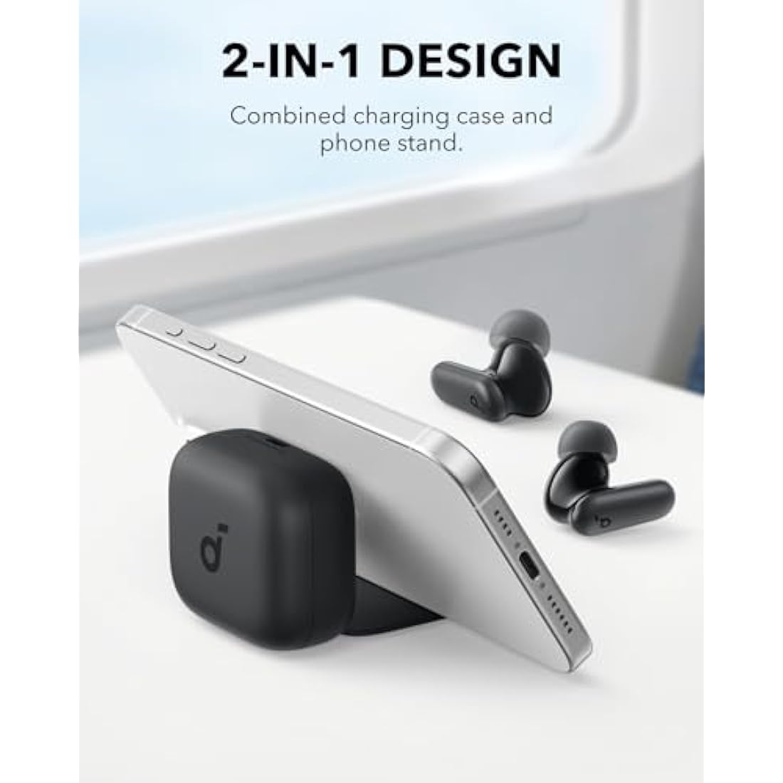 Anker soundcore P30i Noise Cancelling Earbuds | 45H Playtime & Stand