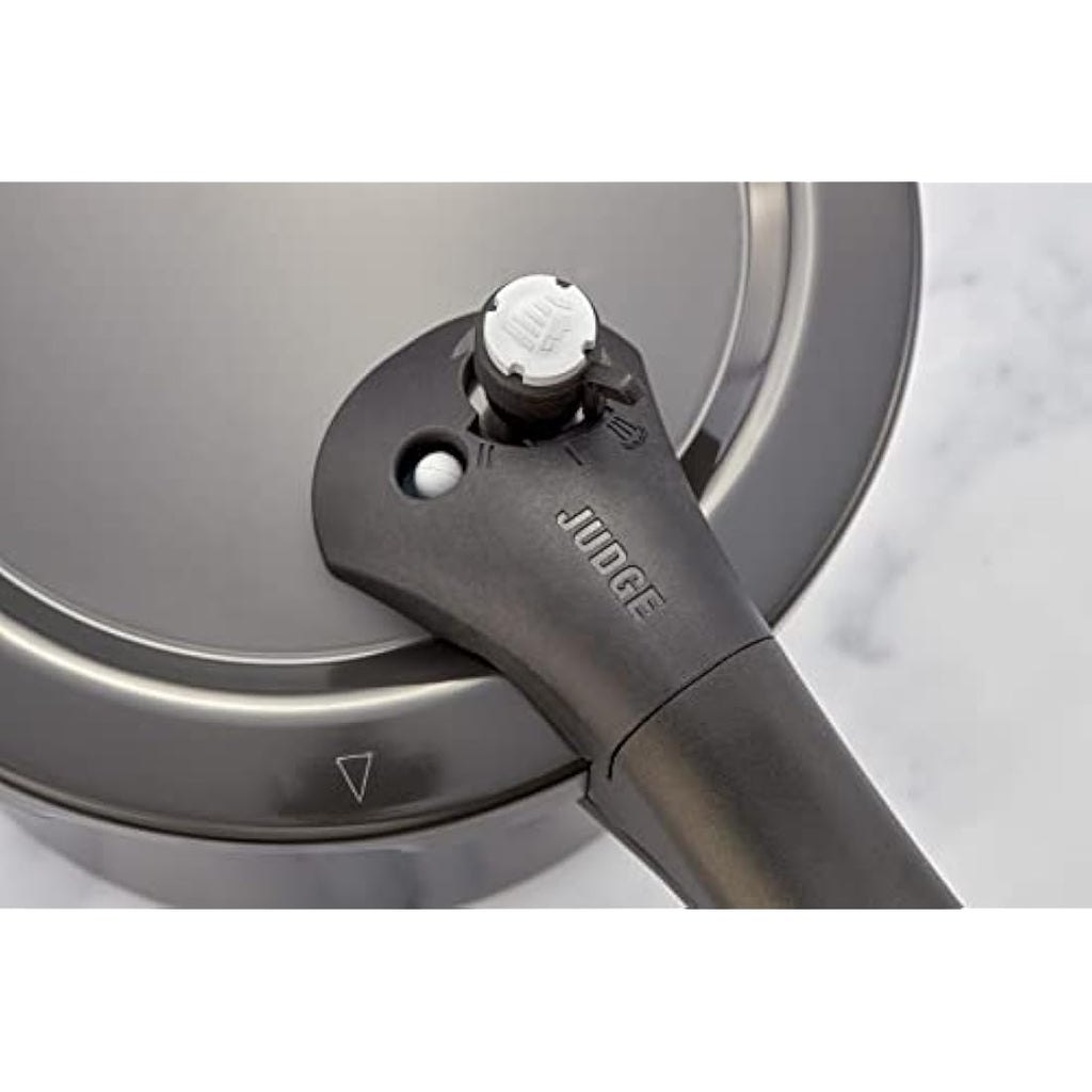 Judge Hard Anodised Pressure Cooker with Steamer Basket - 5L