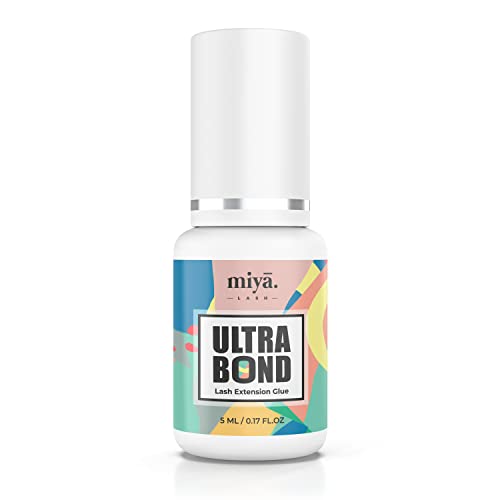 MIYA LASH Ultra Bond Eyelash Extension Glue - 1-2s Dry Time - 5ml