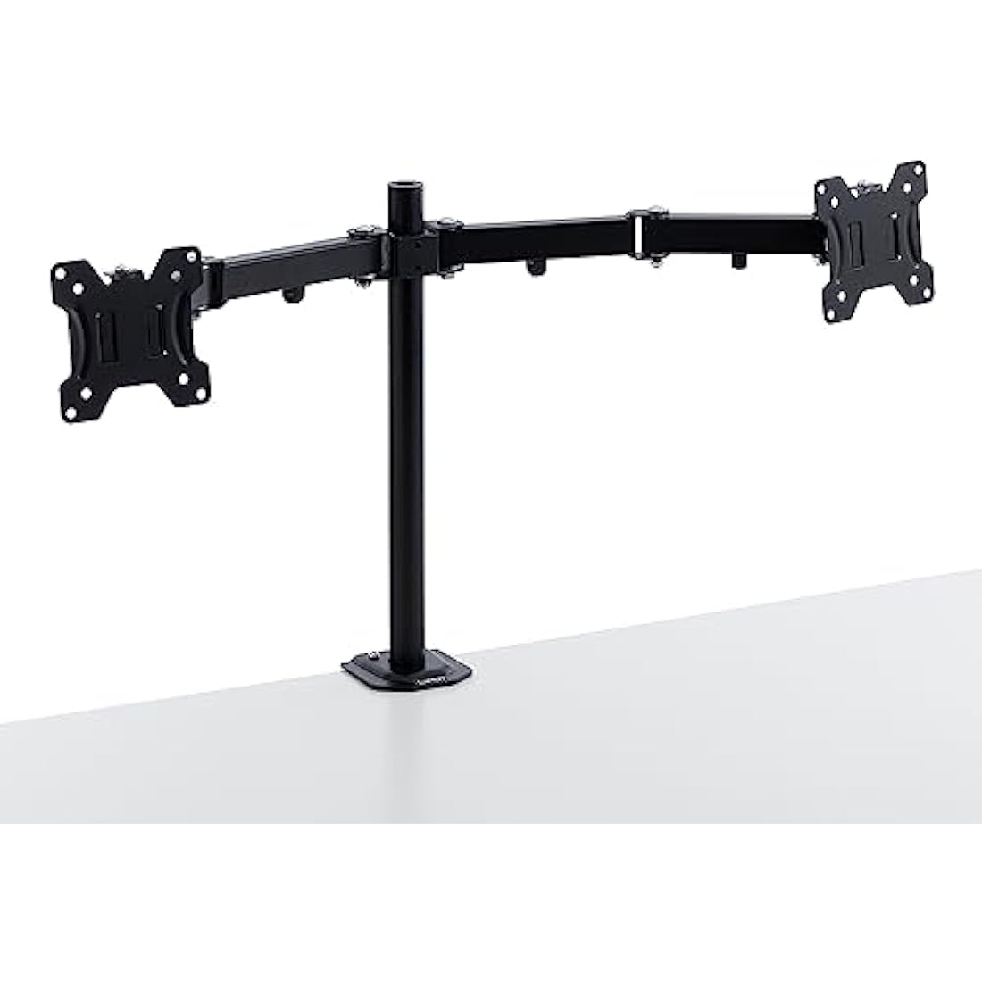 LINDY Dual Monitor Mount – Desk Clamp Bracket with Full Motion Arms