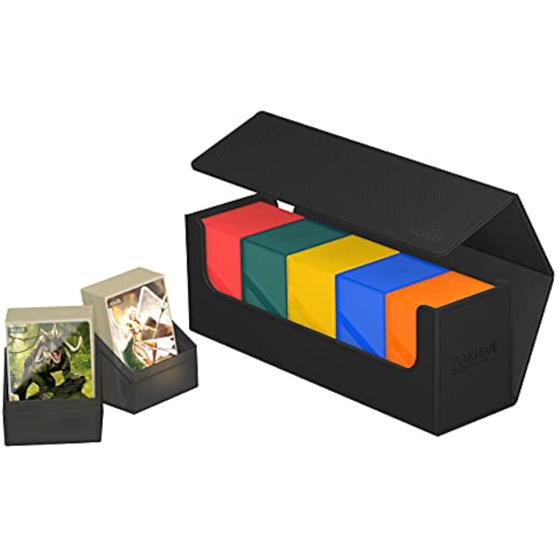 Ultimate Guard Arkhive 400+ XenoSkin Deck Box - Monocolor Black
