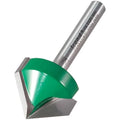 Trend CraftPro 45 Degree Chamfer Router Bit | 1/4 Inch Shank | C045X1/4TC