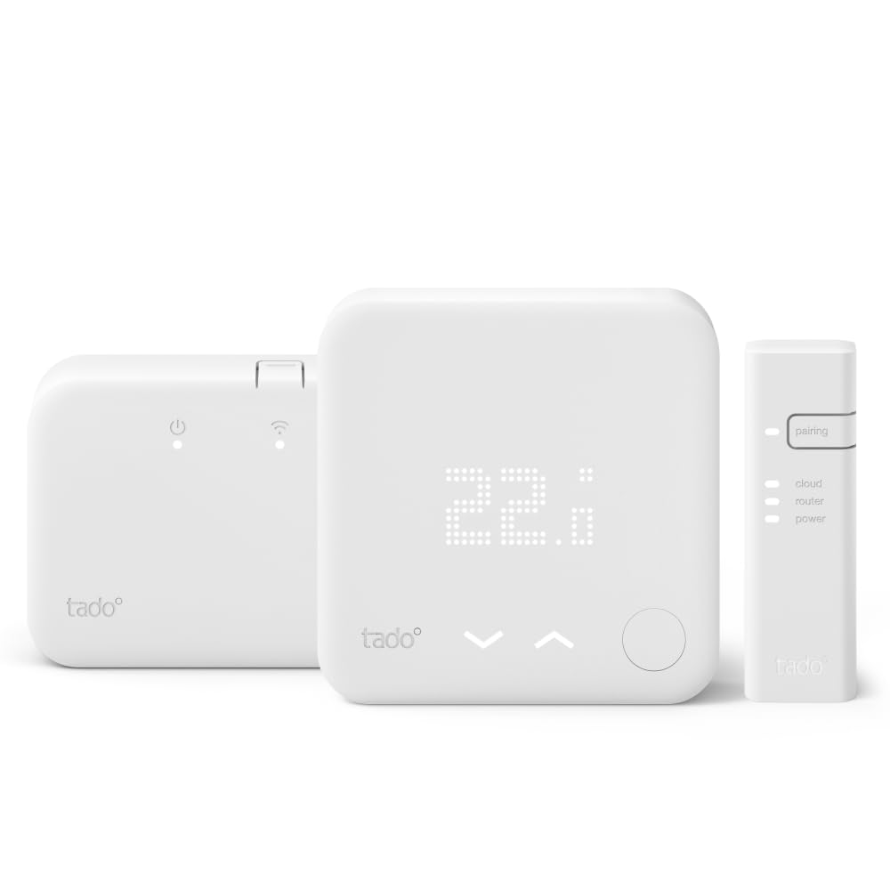 tado° Wireless Smart Thermostat V3+ Starter Kit with Hot Water Control