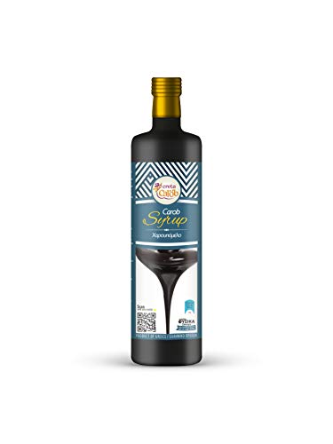 Organic Greek Carob Syrup from Crete - 350g Natural Sweetener