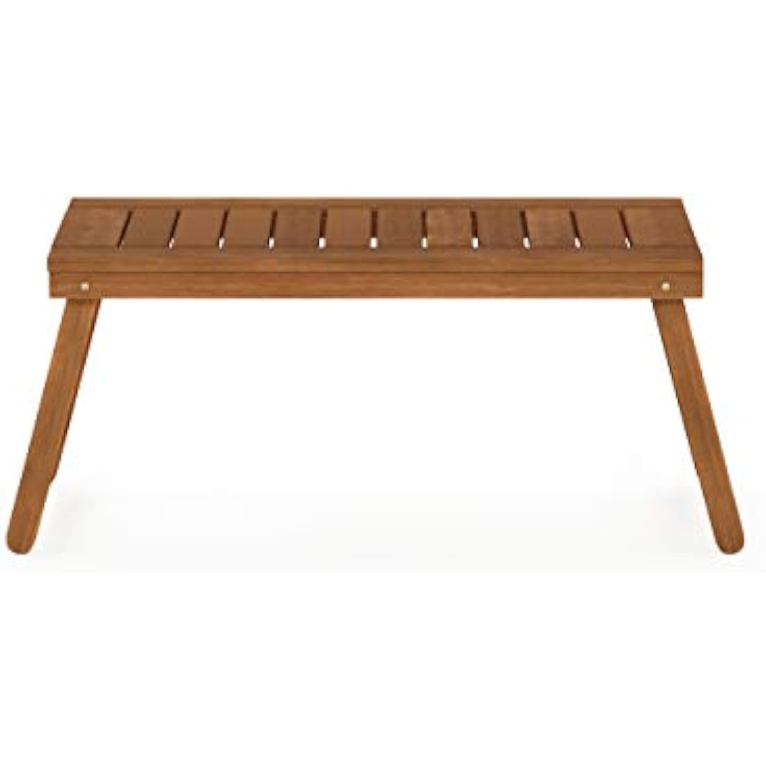 Furinno Patio Folding Table – Weatherproof Meranti Wood Outdoor Table