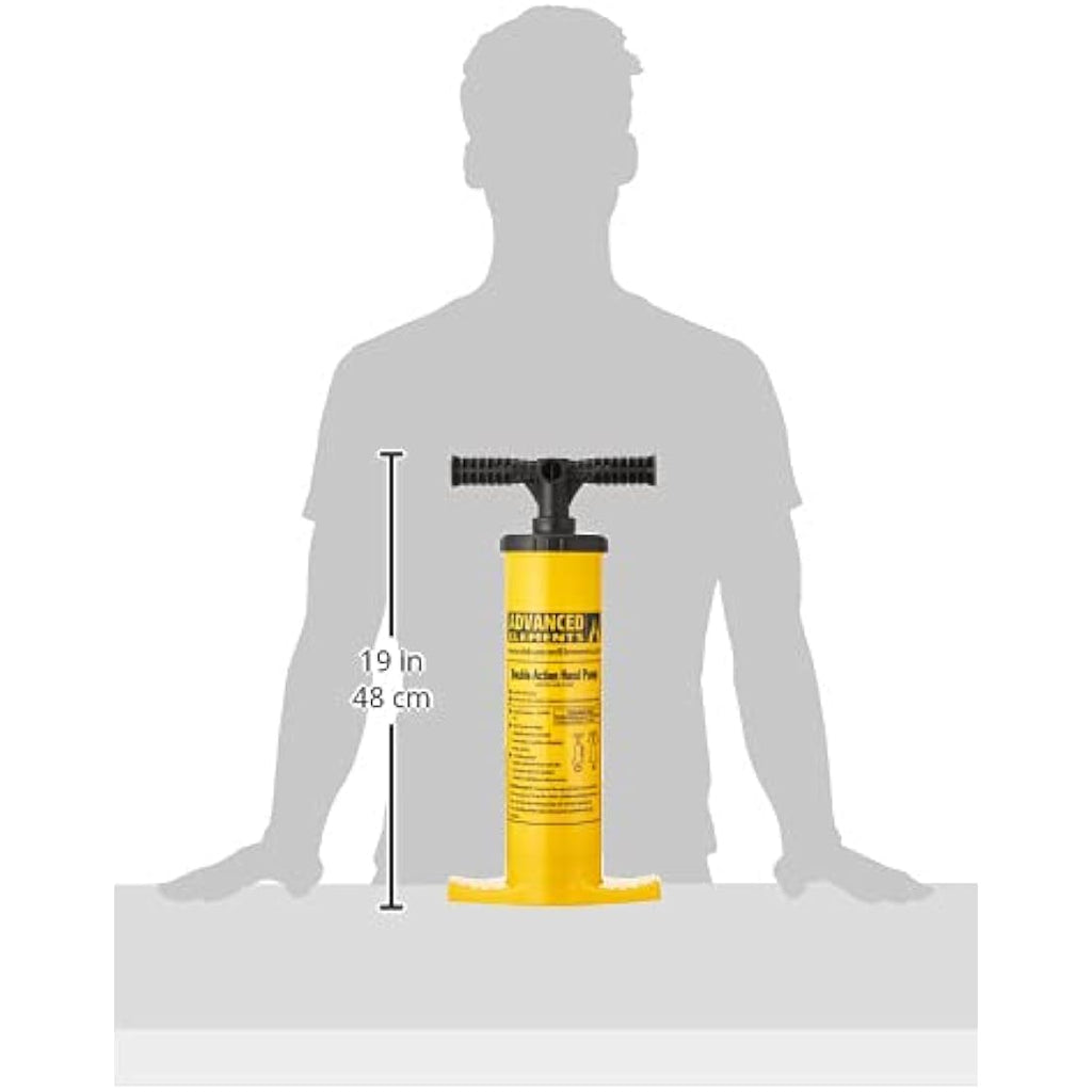 Advanced Elements Double Action Hand Pump with Pressure Gauge