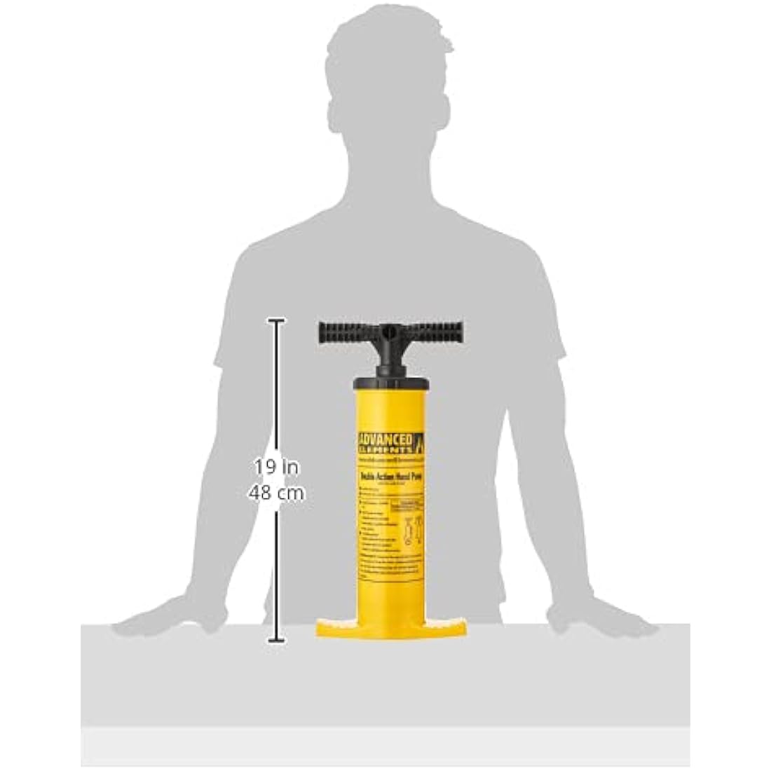 Advanced Elements Double Action Hand Pump with Pressure Gauge