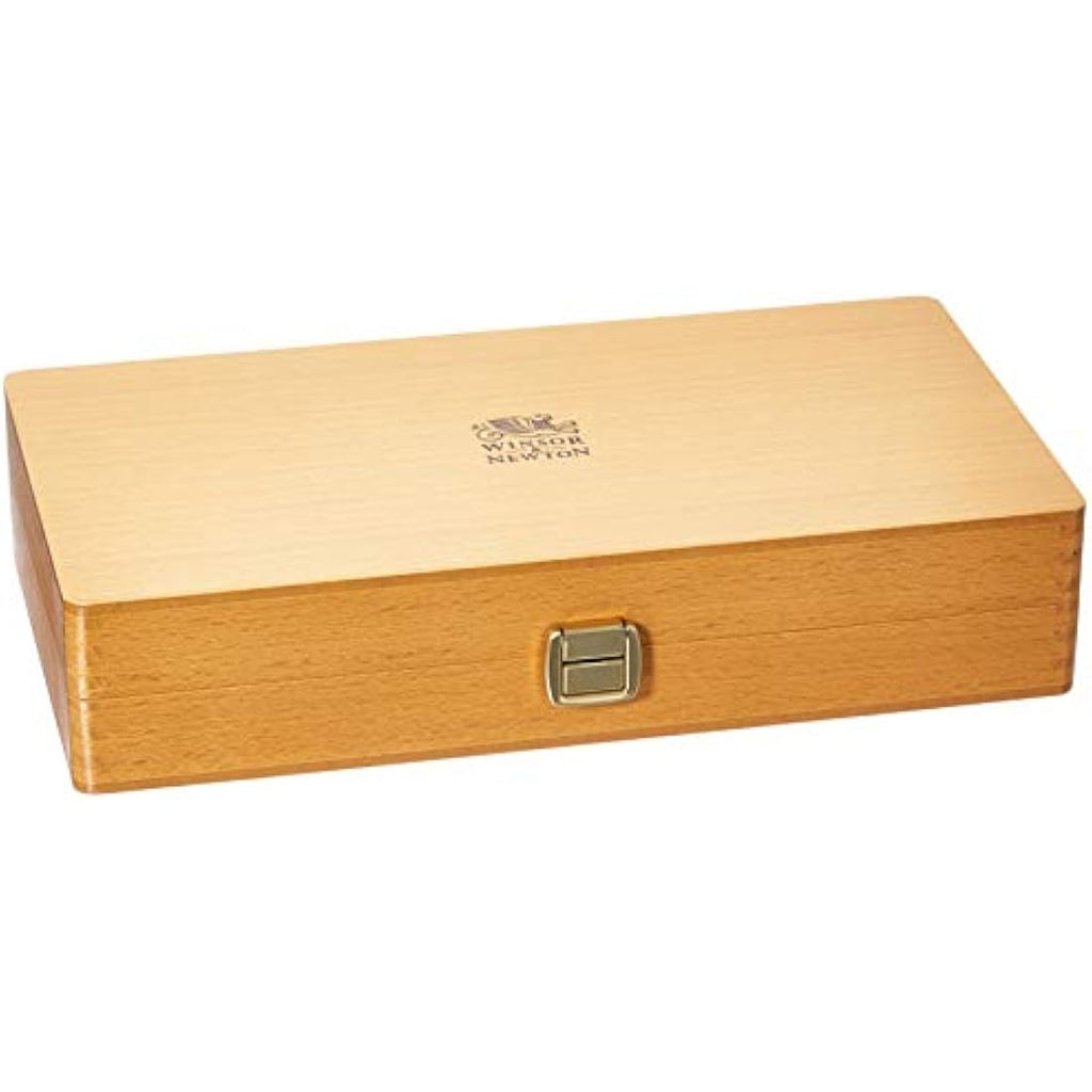 Winsor & Newton Calligraphy Set – 8 Drawing Inks & Wooden Box