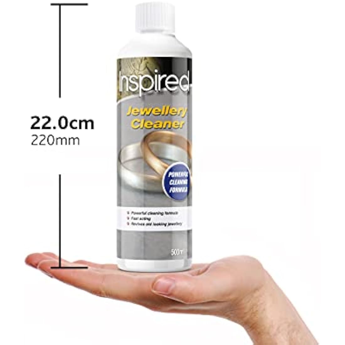 McKlords Jewellery Cleaner by Jolof Store – Gold and Silver Polish 500ml