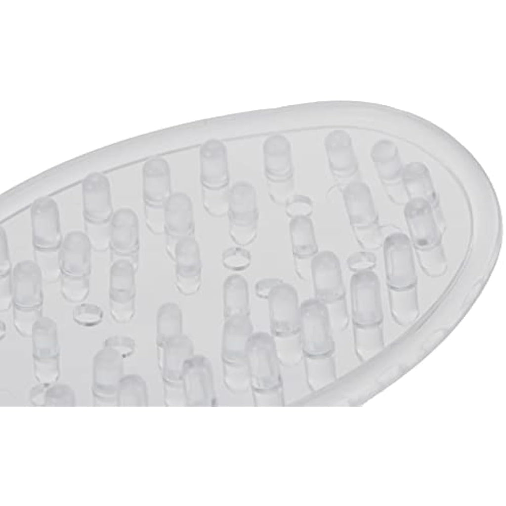 iDesign Oval Soap Dish Set of 3 – Clear Plastic Soap Holder for Bathroom