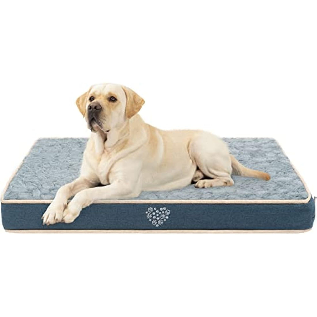 VANKEAN Waterproof Reversible Dog Mat | Washable Cooling Crate Bed