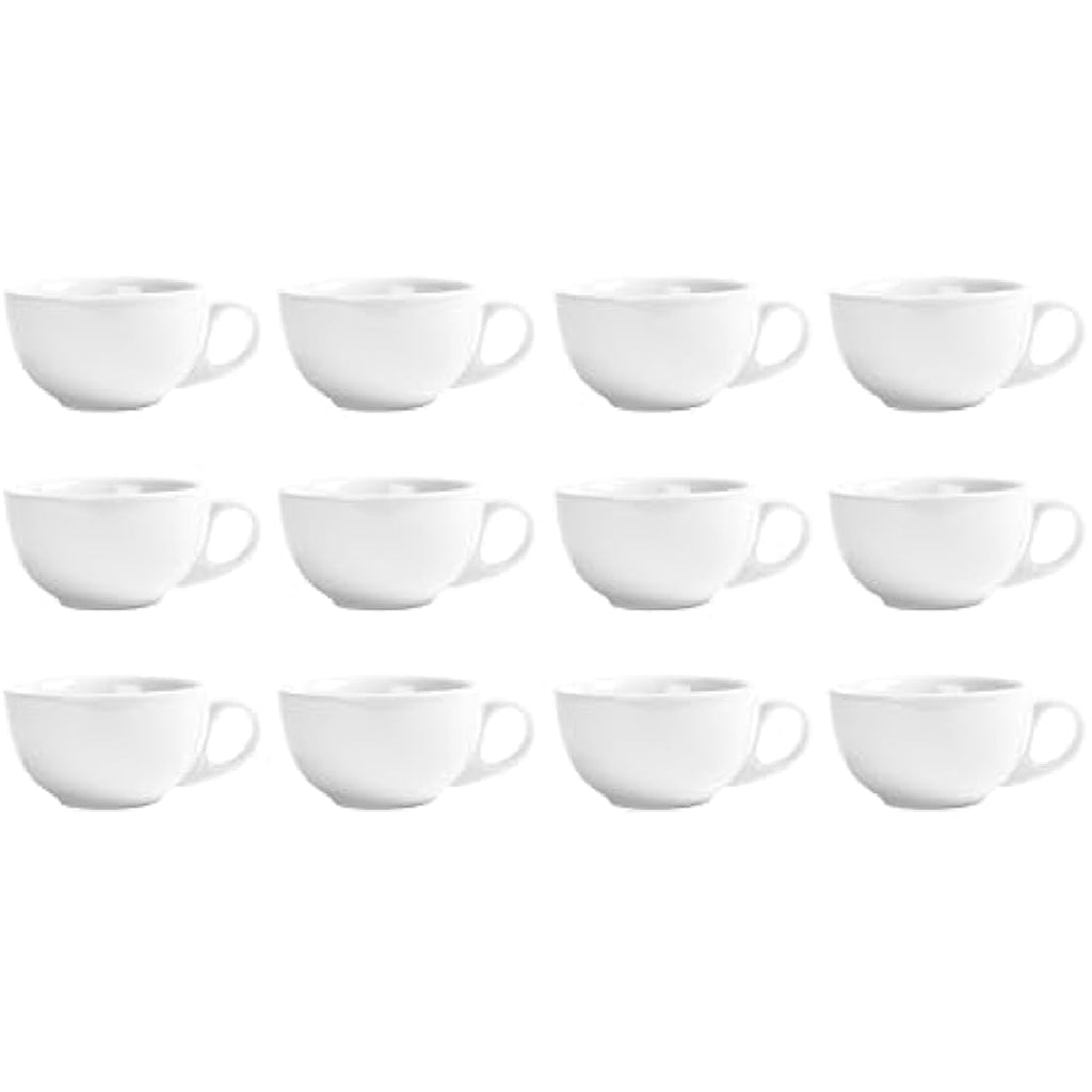 Olympia Athena Vitrified Cappuccino Cups - 285ml 10oz (Pack of 12)