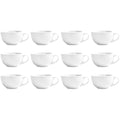 Olympia Athena Vitrified Cappuccino Cups - 285ml 10oz (Pack of 12)