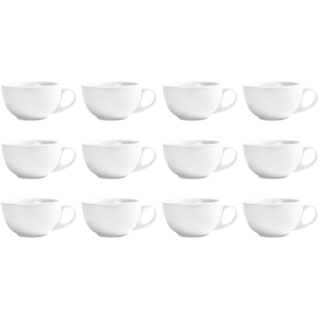 Olympia Athena Vitrified Cappuccino Cups - 285ml 10oz (Pack of 12)