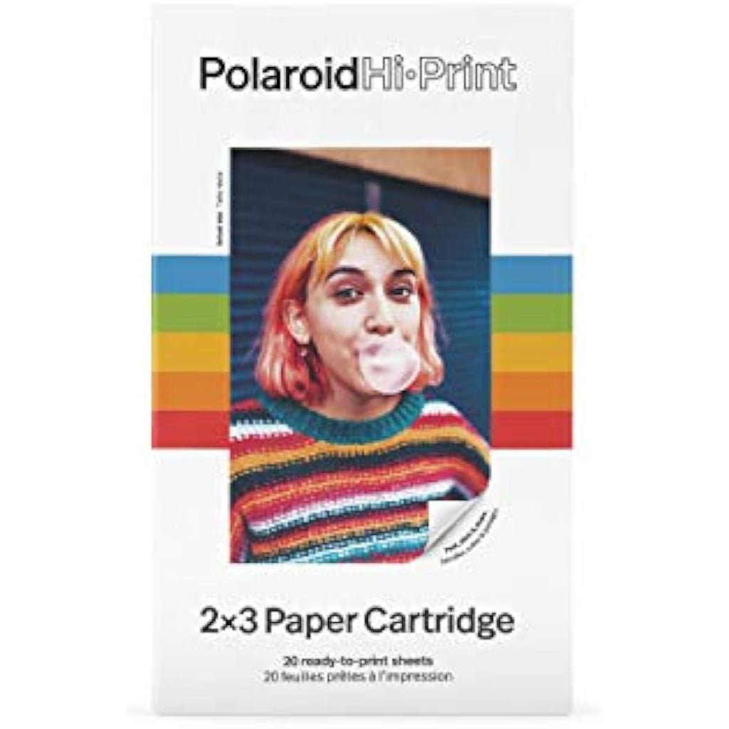 Polaroid Hi-Print 2x3 Paper Cartridge Triple Pack – 60 Sticky Sheets