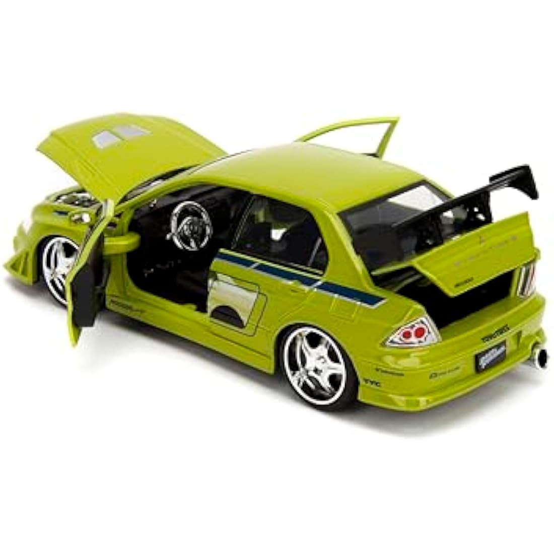 Jada Fast & Furious Mitsubishi Lancer EVO VII 1:24 Diecast Model Car