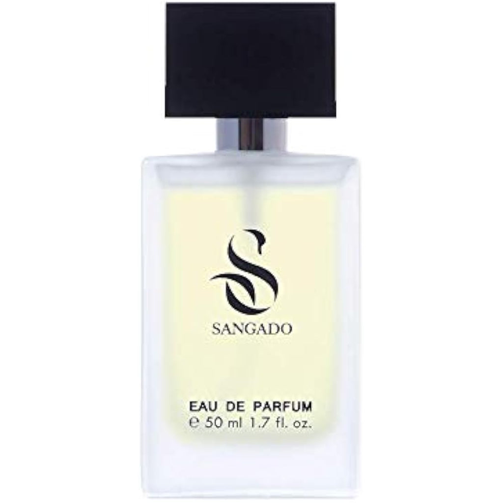 SANGADO The Man in Black Eau de Parfum – Oriental Spicy Men's Perfume, 50ml