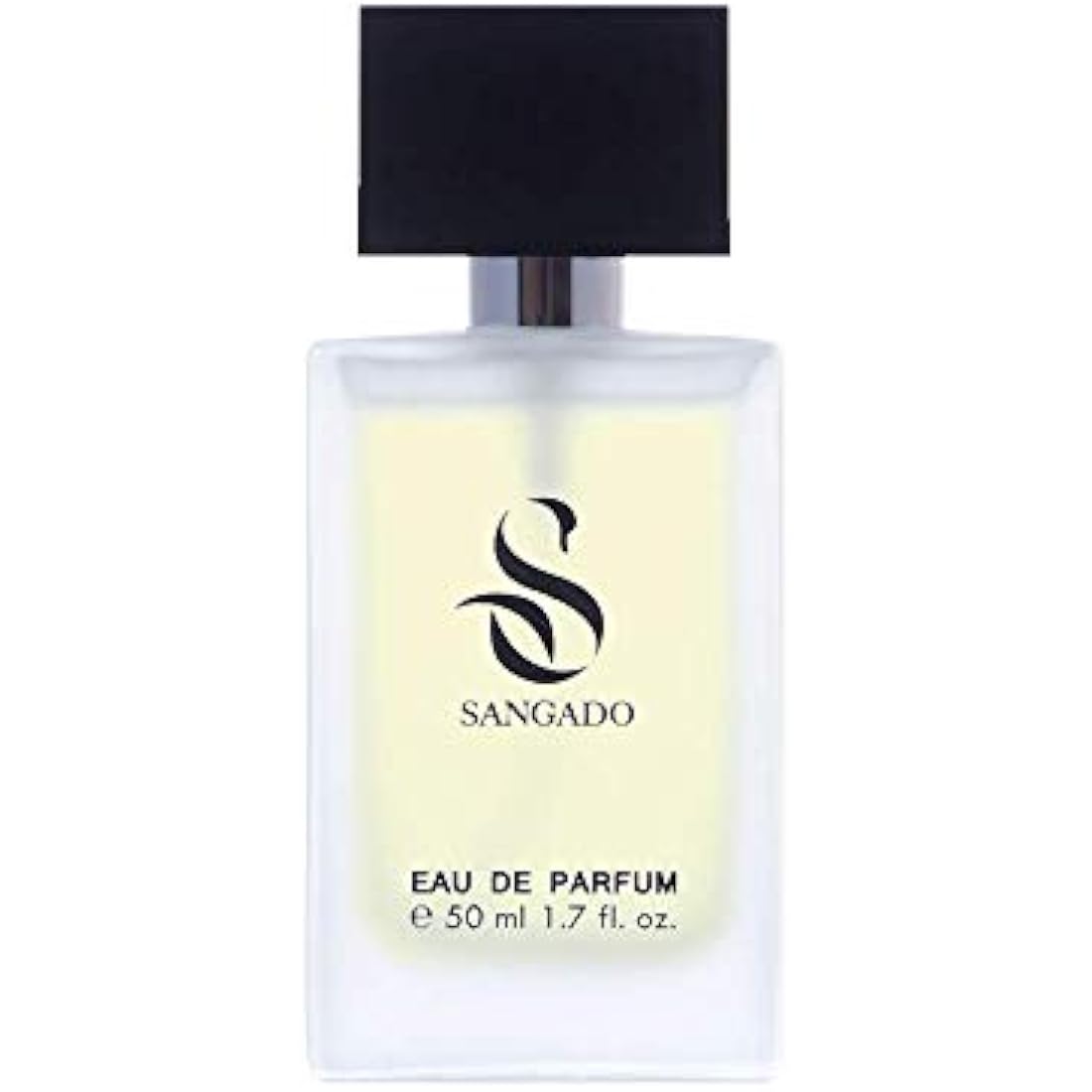 SANGADO The Man in Black Eau de Parfum – Oriental Spicy Men's Perfume, 50ml