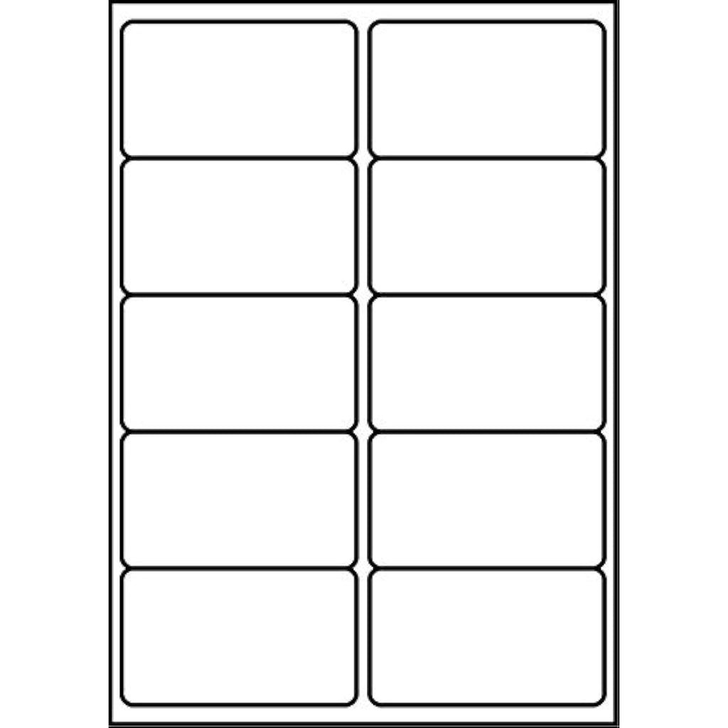 Jolof Store A4 Address Labels | 1000 Self Adhesive Stickers | 99.1 x 57mm