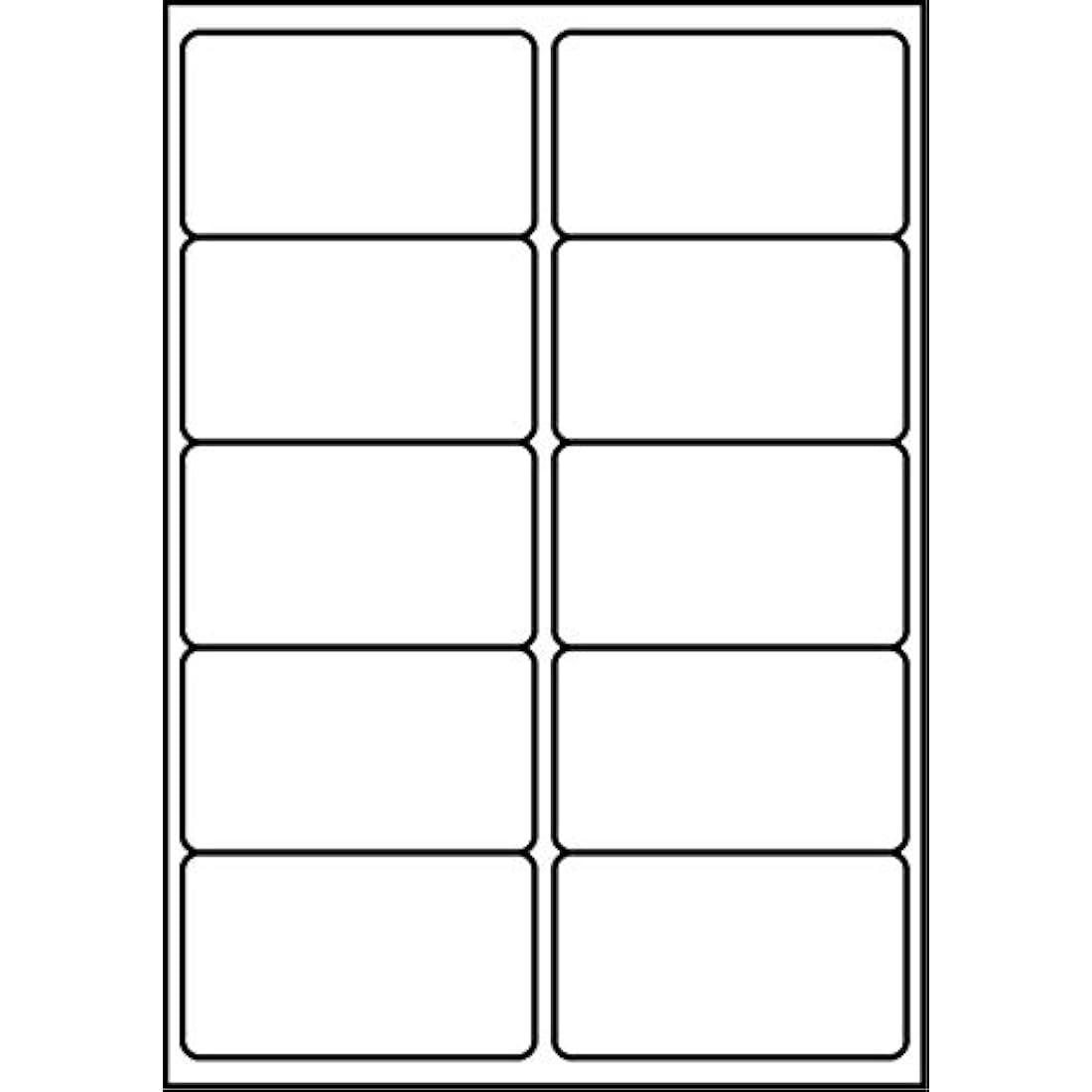 Jolof Store A4 Address Labels | 1000 Self Adhesive Stickers | 99.1 x 57mm