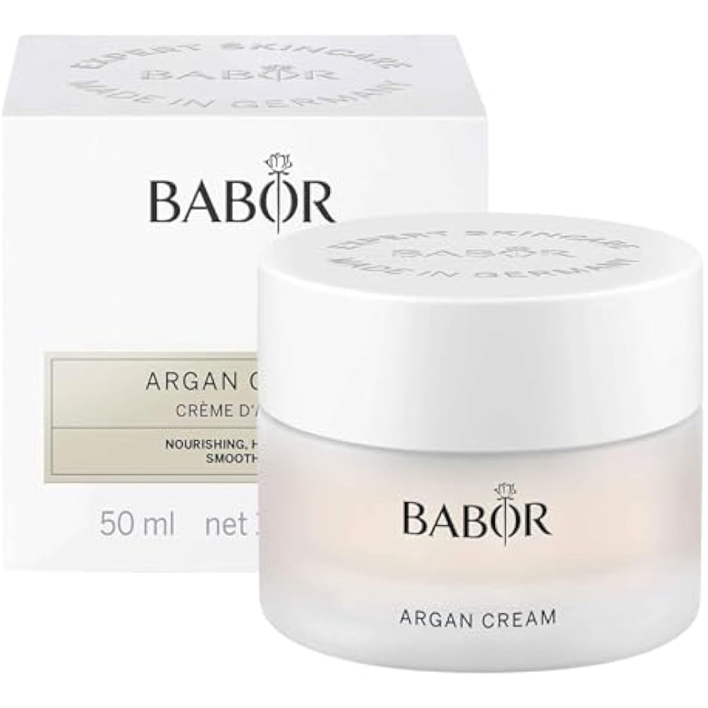 BABOR CLASSICS Argan Cream - Rich Vegan Face Moisturizer for Dry Skin