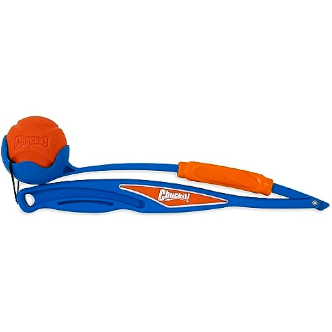 Chuckit! Fetch & Fold Dog Ball Launcher – Hands-Free Rubber Toy Set