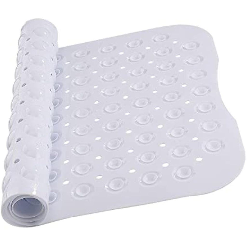 Non-Slip Shower Bath Mat - Anti-Mould PVC Rubber (100x40cm)