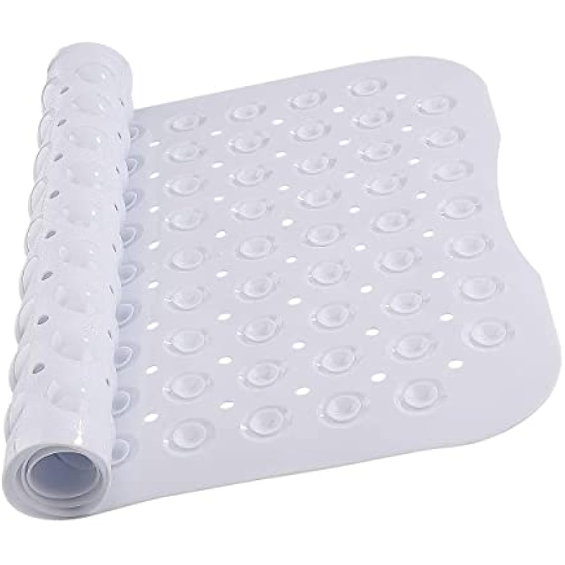 Non-Slip Shower Bath Mat - Anti-Mould PVC Rubber (100x40cm)
