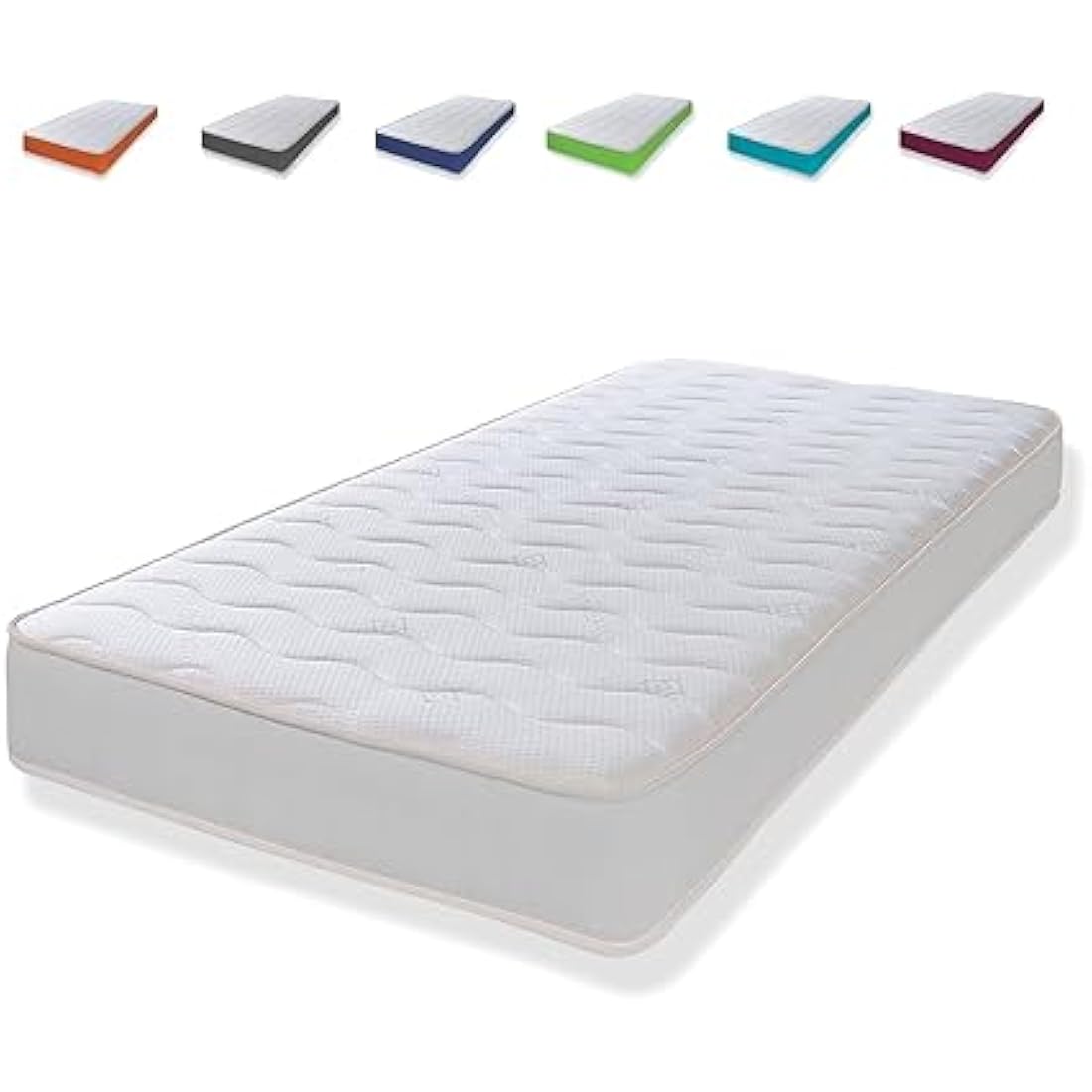 eXtreme Comfort Hybrid Memory Foam Mattress | White Wave Shorty 75x175cm