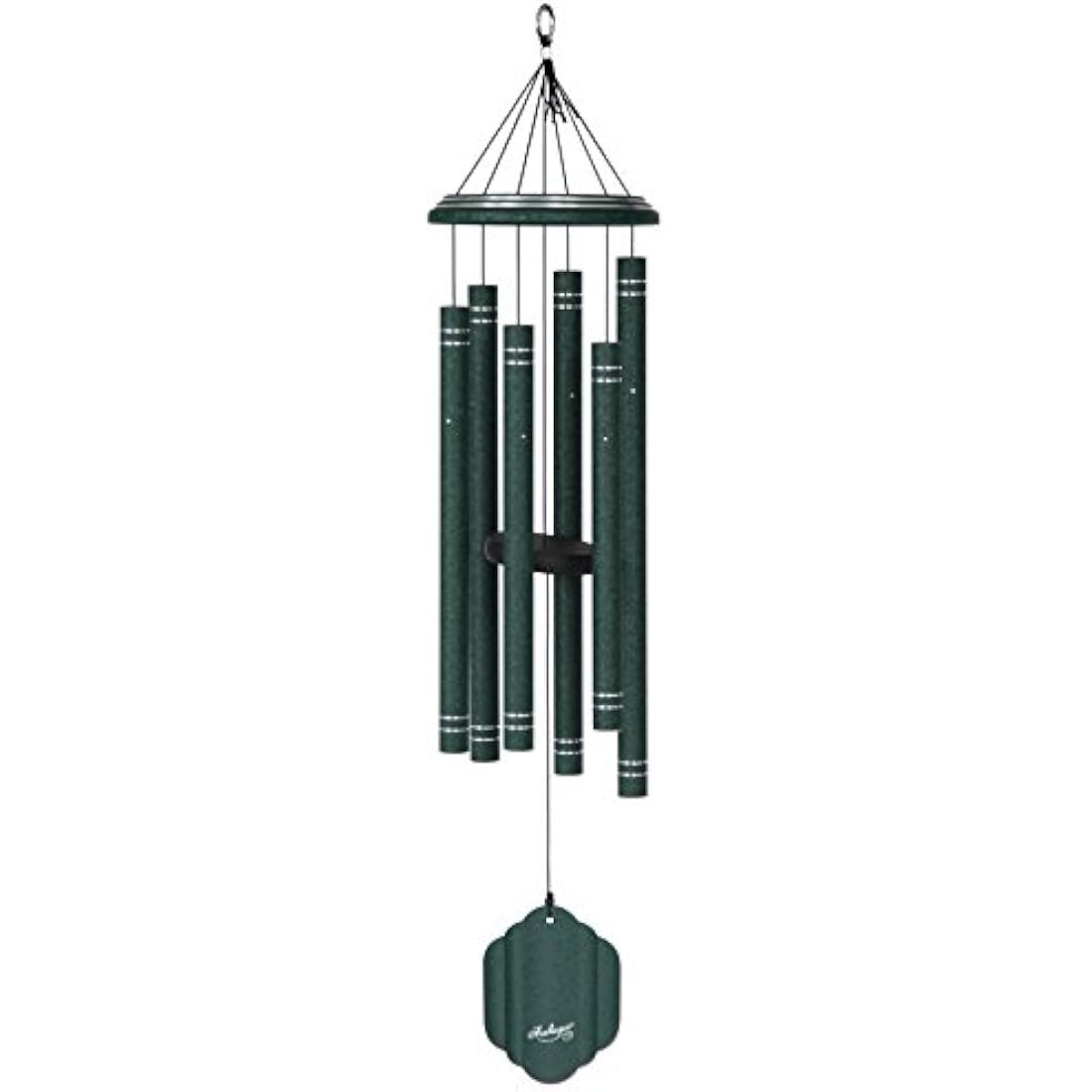 Arabesque 36-Inch Windchime – Emerald Green Handcrafted Garden Decor