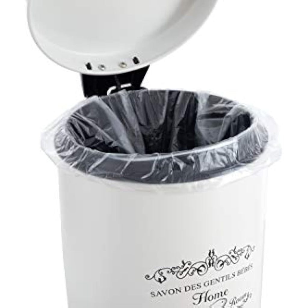Sunmondo 5L Bin Liners with Handles – 120 Small Bathroom Trash Bags