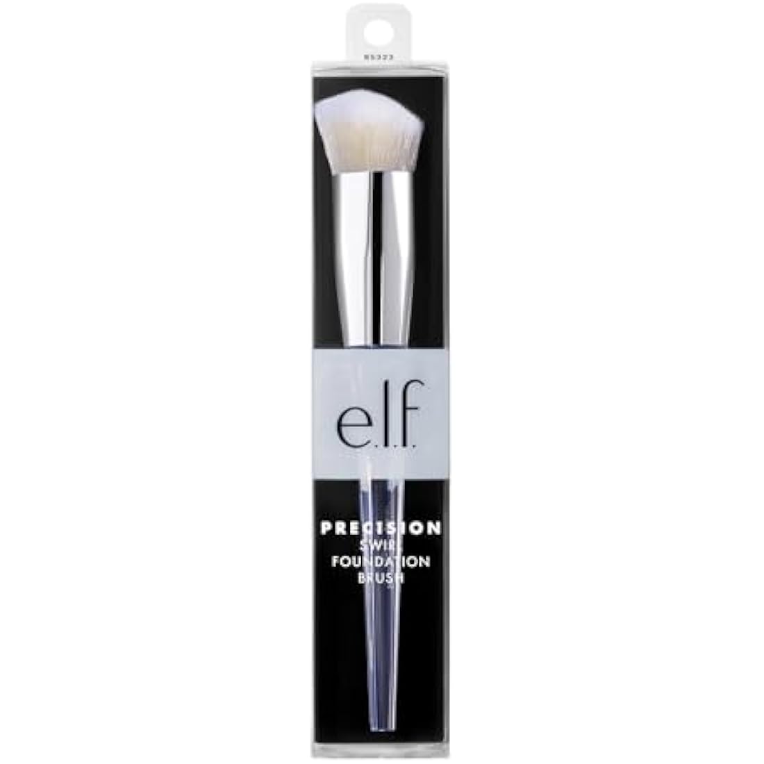 e.l.f. Precision Foundation Swirl Brush | Synthetic Vegan Makeup Tool