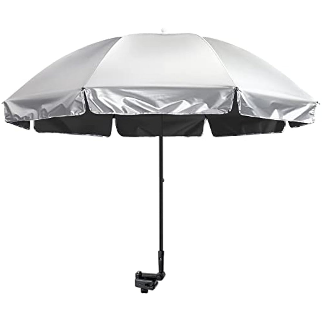 G4Free UPF 50+ Universal Clamp On Umbrella | Adjustable UV Sun Shade